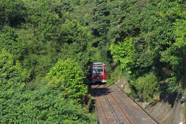 28. června 2014 nejvyšší Tramvajová doprava — Stock fotografie