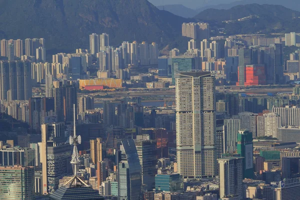 Arranha-céus da cidade moderna 28 Junho 2014 hk — Fotografia de Stock