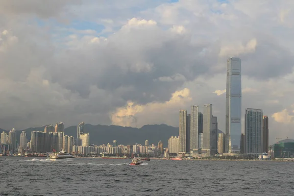 2014년 5월 24일 빅토리아 하버.홍콩 — 스톡 사진