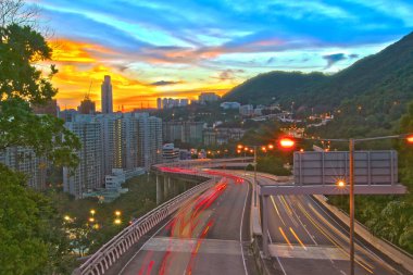 kowloon tong, orta kowloon City scape
