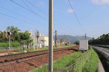 Sheung Shu'da demiryolu 12 Mayıs 2019