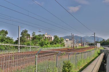 Sheung Shu'da demiryolu 12 Mayıs 2019