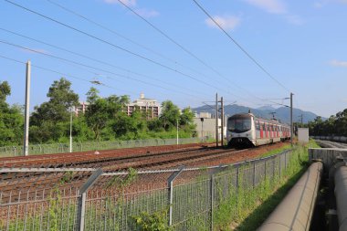 Sheung Shu'da demiryolu 12 Mayıs 2019