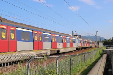 Sheung Shu'da demiryolu 12 Mayıs 2019