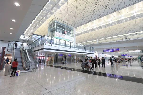 Interior hk International Airport.11 maggio 2019 — Foto Stock