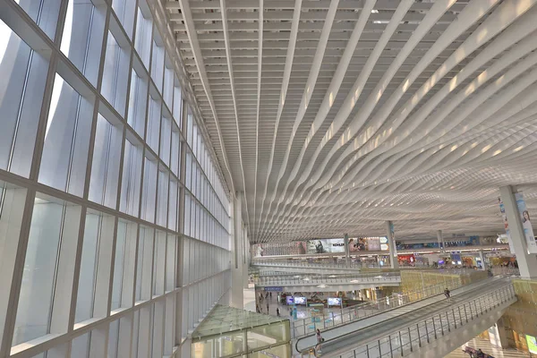 Терминал 2 hk аэропорт 11 мая 2019 — стоковое фото