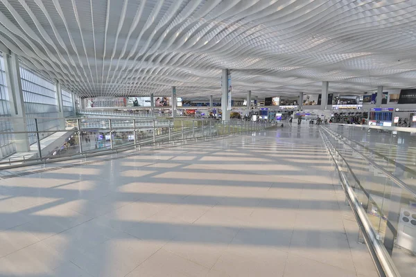 Terminal 2 hk aeropuerto 11 mayo 2019 — Foto de Stock