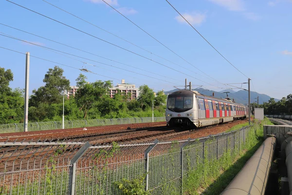 Železnice v Sheung SHU 12 může 2019 — Stock fotografie