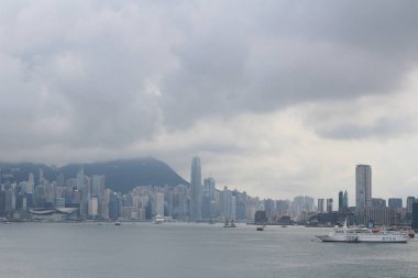Victoria Harbour 17 Mayıs 2014 hong kong 