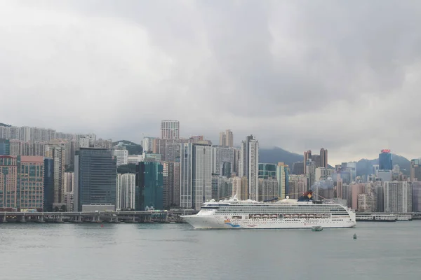 Victoria Harbour 17 május 2014 Hong Kong — Stock Fotó