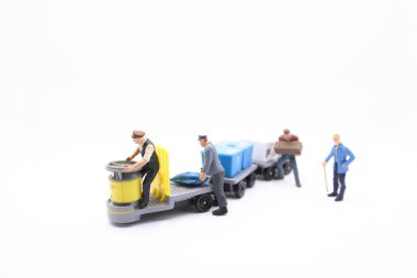 Forklift Electruck'un figür sürücü ölçeği