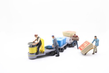 Forklift Electruck'un figür sürücü ölçeği