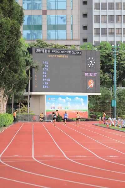 4 x100m hkゲーム18 5月2019 — ストック写真