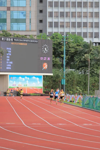 4 x100m hk 游戏 18 五月 2019 — 图库照片