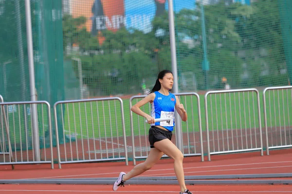 4 x100m HK spel 18 mei 2019 — Stockfoto