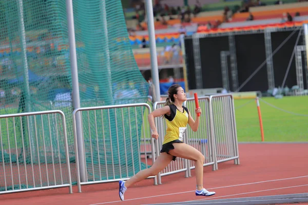 4 x100m hk 게임 18 5 월 2019 — 스톡 사진