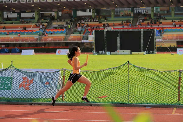 4 x100M hk game 18 may 2019 — Stock Photo, Image