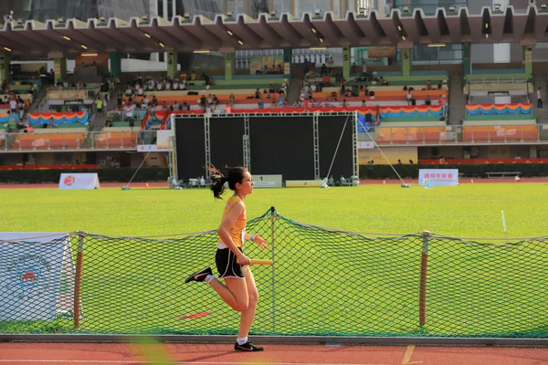 4 x100m hk 游戏 18 五月 2019 — 图库照片