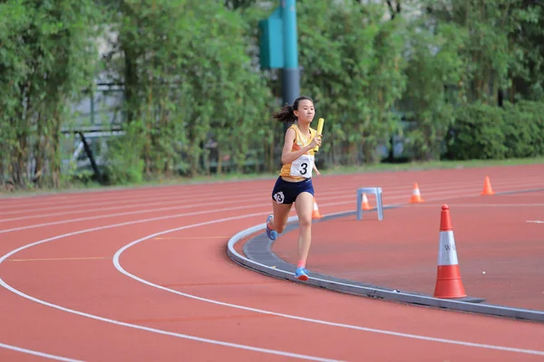 4 X100M hk spel 18 maj 2019 — Stockfoto