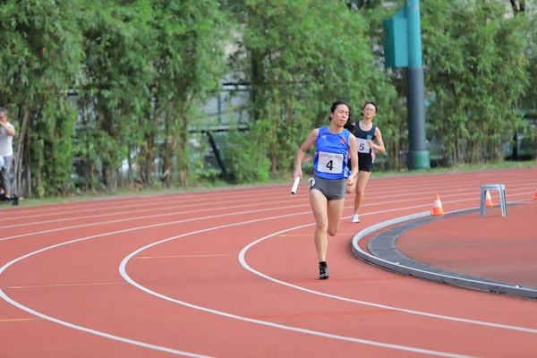 4 x100m hk 游戏 18 五月 2019 — 图库照片