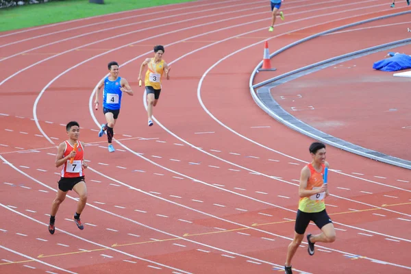 4 x100m hk 游戏18 2019年5月 — 图库照片