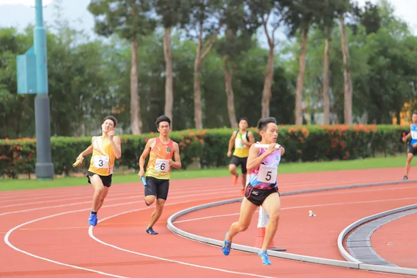 4 x100m hk gioco18 maggio 2019 — Foto Stock