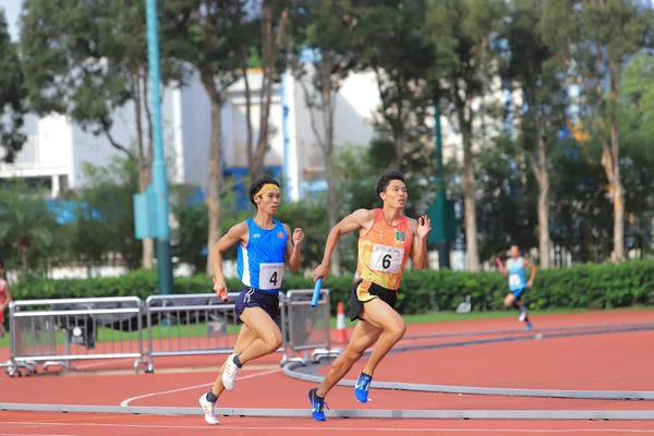 4 x100m hk 游戏18 2019年5月 — 图库照片