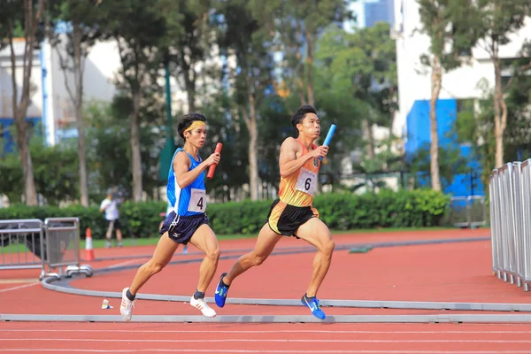 4 x100m hk 游戏18 2019年5月 — 图库照片