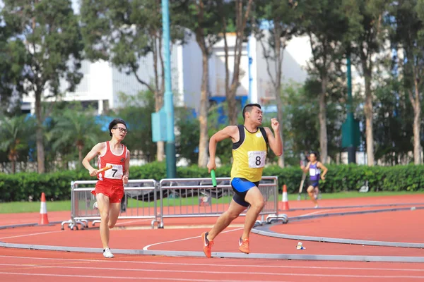 4 x100m hk gioco18 maggio 2019 — Foto Stock