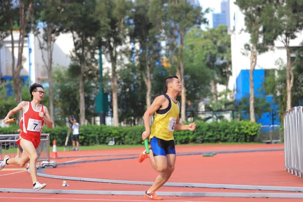 4 x100m HK Game18 травня 2019 — стокове фото