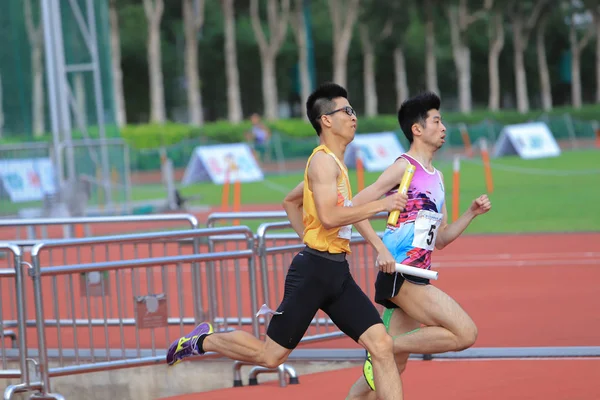 4 x100m hk gioco18 maggio 2019 — Foto Stock