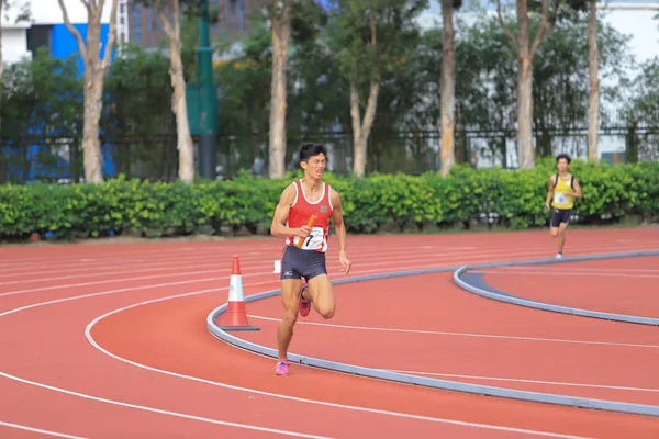 4 x100m HK Game18 może 2019 — Zdjęcie stockowe