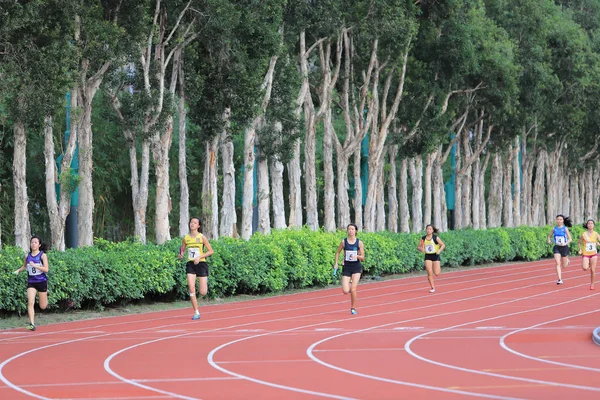 4 x100m HK hra 18 květen 2019 — Stock fotografie