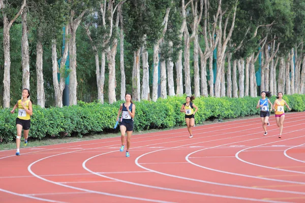 4 x100m hk 游戏 18 五月 2019 — 图库照片