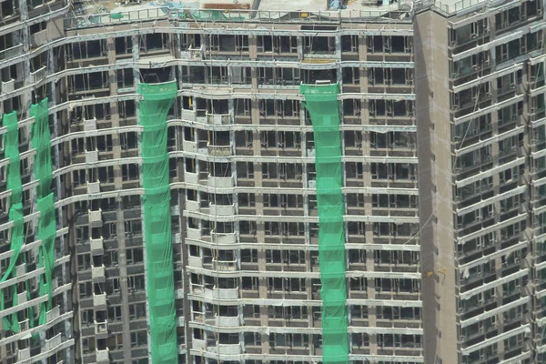 Офисные здания в городе Гонконг — стоковое фото