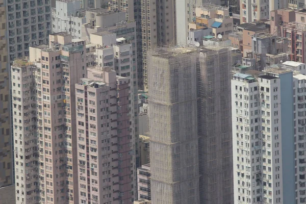 Az irodaházak a város Hong Kong — Stock Fotó