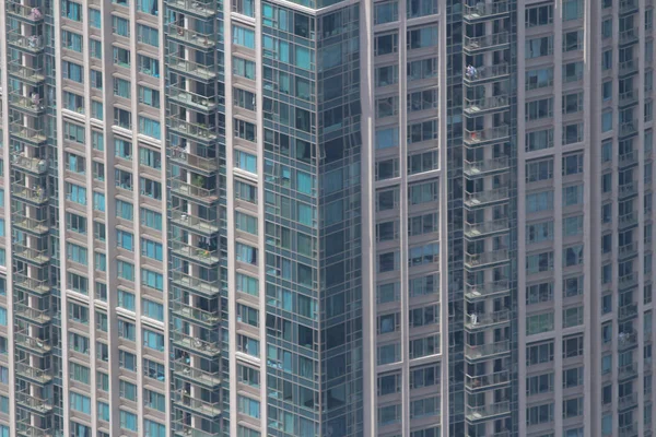 Hong Kong şehrindeki ofis binaları — Stok fotoğraf