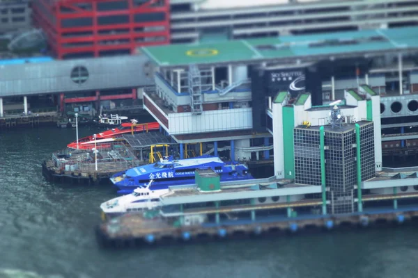 12 juli 2014, Star Ferry bij Victoria Harbor — Stockfoto