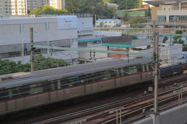 A estação em kwun tong 22 Agosto 2017 — Fotografia de Stock