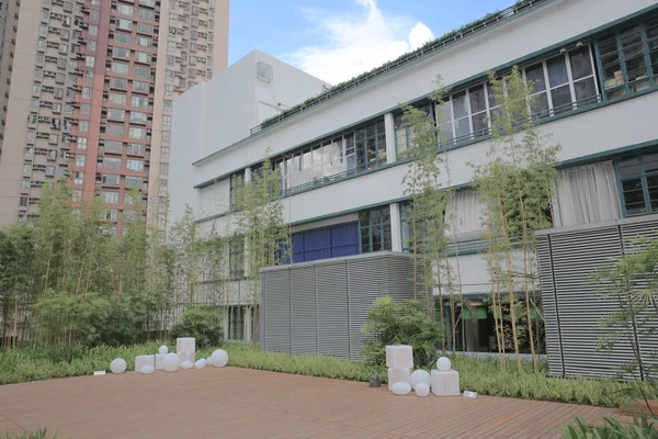 Exterior of Hong Kong old style house