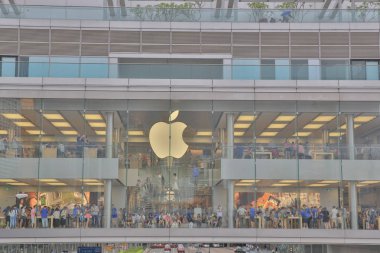 Merkez, Mayıs 2014 Hong Kong Apple mağazası
