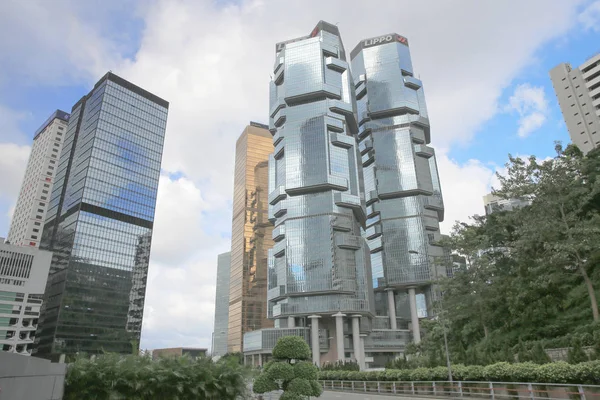 Centrála, hongkongská budova. — Stock fotografie