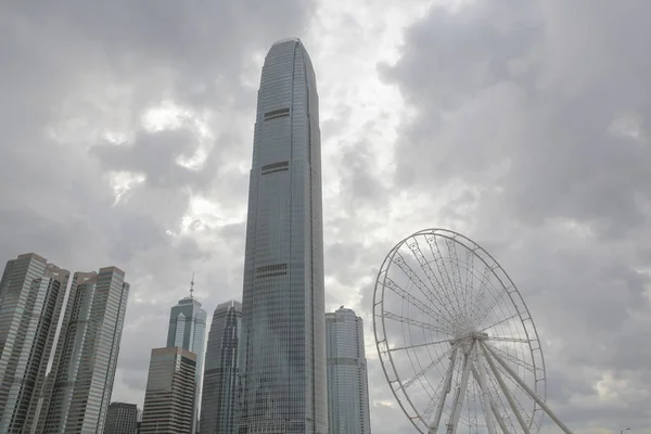 Setembro 2014, A roda de observação de Hong Kong — Fotografia de Stock