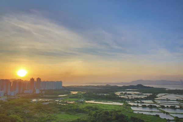 天水围，2014年6月1日 香港 — 图库照片