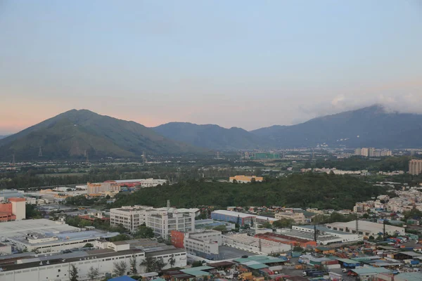 1 junio 2014 área de la industria Yuen Long —  Fotos de Stock