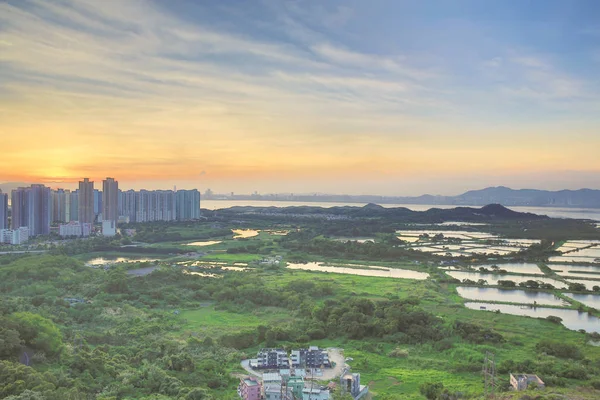 天水围，2014年6月1日 香港 — 图库照片