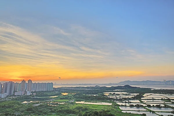 天水围，2014年6月1日 香港 — 图库照片