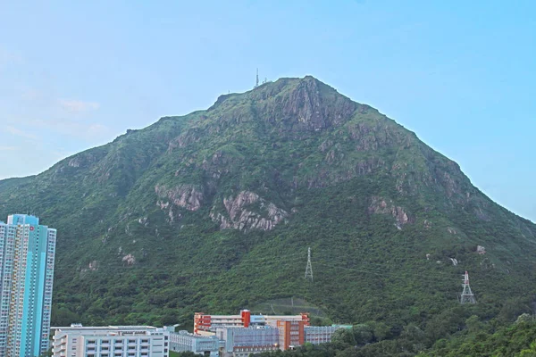 Pico de Kowloon. Também conhecido como Fei Ngo Shan , — Fotografia de Stock