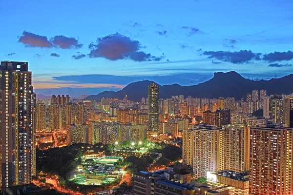 Choi Wan estate hk, 26 de junho de 2014 — Fotografia de Stock