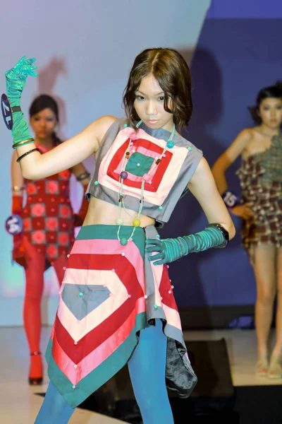A divatbemutató a modell Hong Kong — Stock Fotó